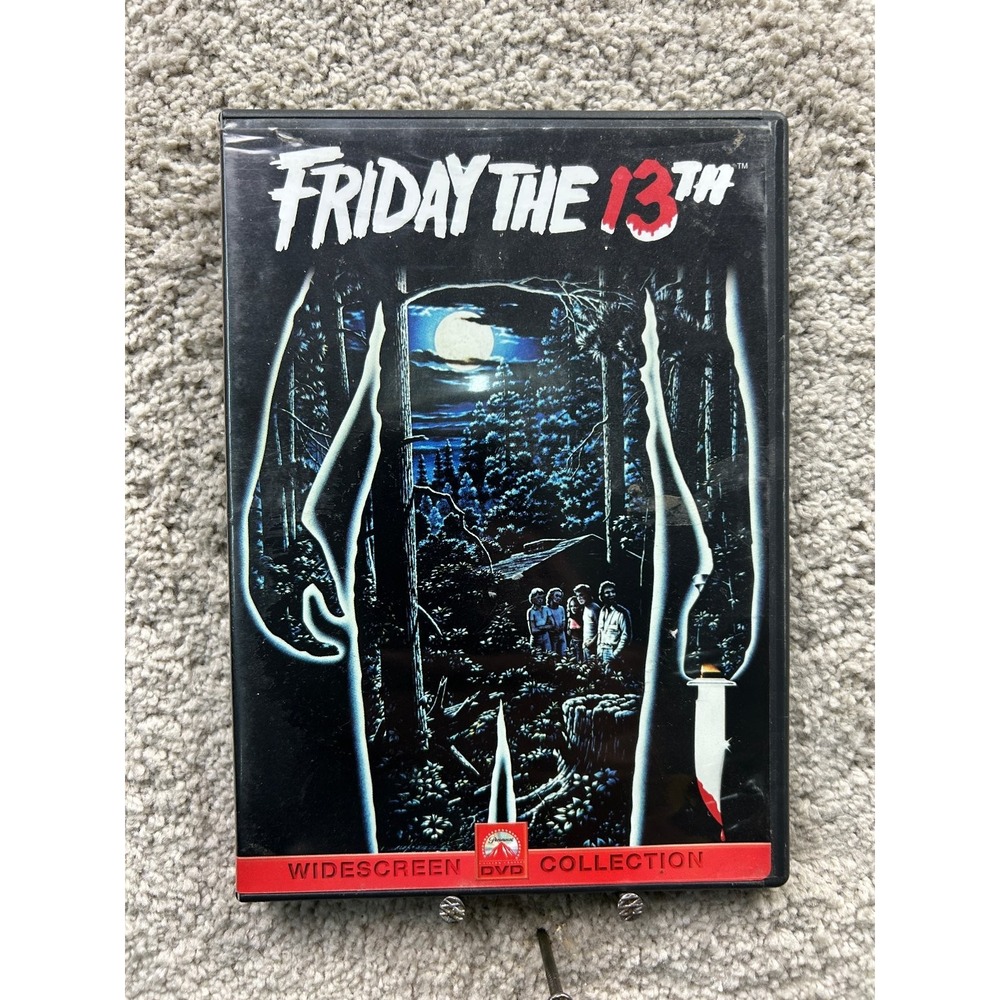Paramount Friday the 13th DVD Black Widescreen Collection Horror Slasher Retro